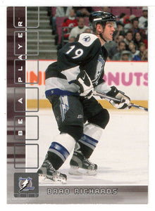 Brad Richards - Tampa Bay Lightning (NHL Hockey Card) 2001-02 Be A Player Memorabilia # 17 Mint