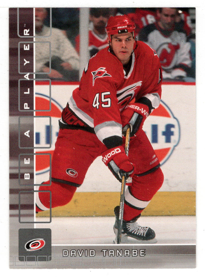 Dave Tanabe - Carolina Hurricanes (NHL Hockey Card) 2001-02 Be A Player Memorabilia # 48 Mint