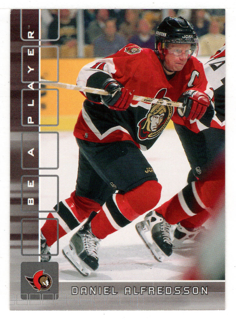 Daniel Alfredsson - Ottawa Senators (NHL Hockey Card) 2001-02 Be A Player Memorabilia # 62 Mint