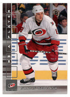 Sandis Ozolinsh - Carolina Hurricanes (NHL Hockey Card) 2001-02 Be A Player Memorabilia # 72 Mint