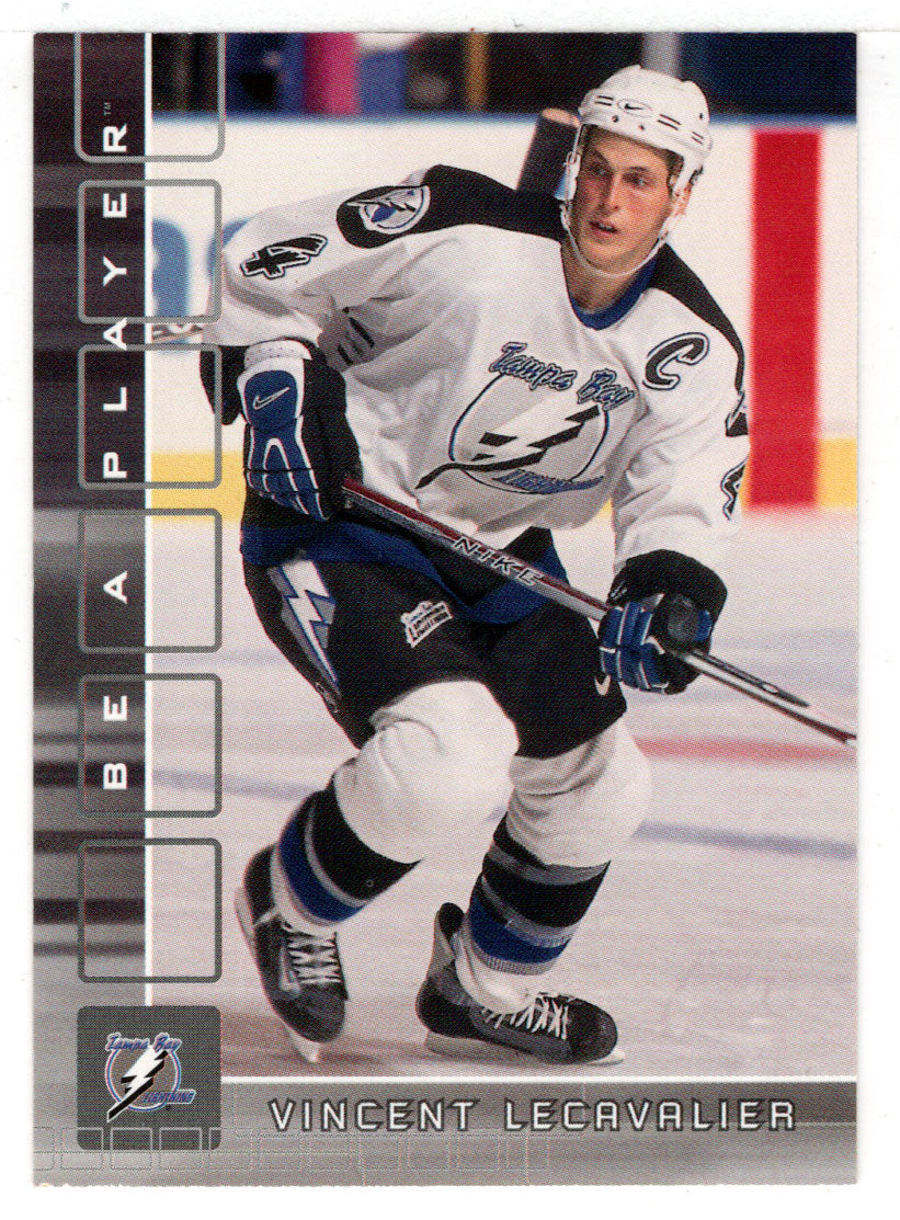 Vincent Lecavalier - Tampa Bay Lightning (NHL Hockey Card) 2001-02 Be A Player Memorabilia # 85 Mint