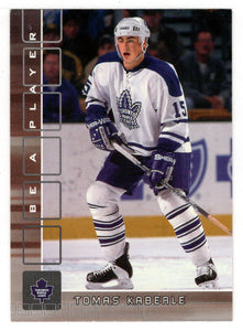 Tomas Kaberle - Toronto Maple Leafs (NHL Hockey Card) 2001-02 Be A Player Memorabilia # 105 Mint