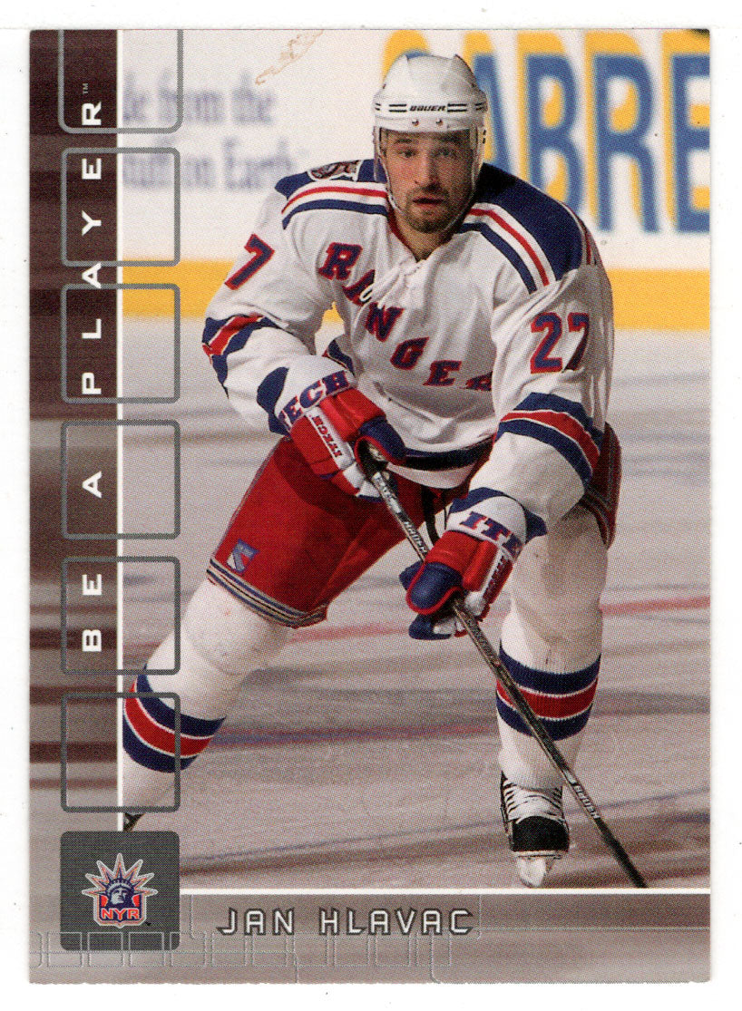 Jan Hlavac - New York Rangers (NHL Hockey Card) 2001-02 Be A Player Memorabilia # 137 Mint