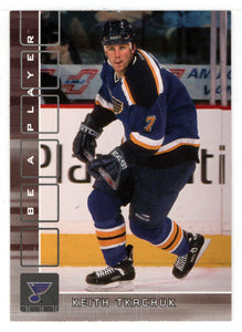 Keith Tkachuk - St. Louis Blues (NHL Hockey Card) 2001-02 Be A Player Memorabilia # 140 Mint