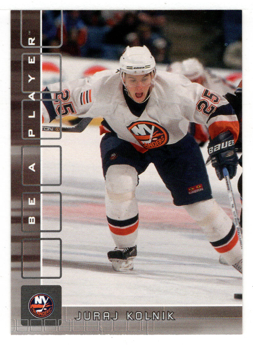 Juraj Kolnik - New York Islanders (NHL Hockey Card) 2001-02 Be A Player Memorabilia # 160 Mint