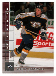 Scott Hartnell - Nashville Predators (NHL Hockey Card) 2001-02 Be A Player Memorabilia # 182 Mint