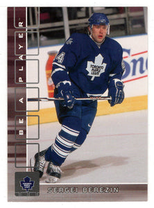 Sergei Berezin - Toronto Maple Leafs (NHL Hockey Card) 2001-02 Be A Player Memorabilia # 188 Mint