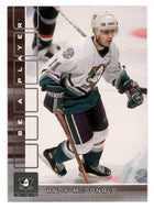 Andy McDonald - Anaheim Ducks (NHL Hockey Card) 2001-02 Be A Player Memorabilia # 212 Mint