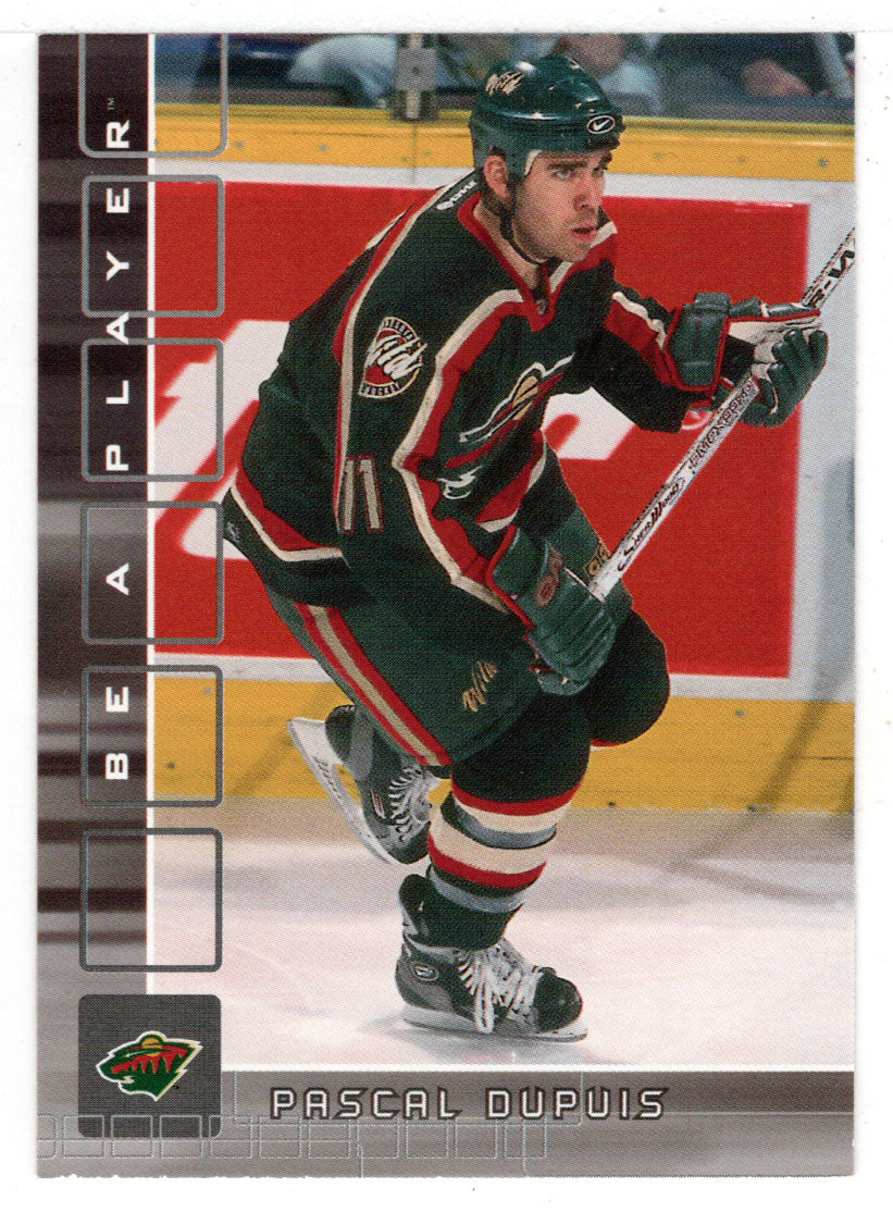 Pascal Dupuis RC - Minnesota Wild (NHL Hockey Card) 2001-02 Be A Player Memorabilia # 247 Mint