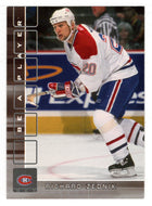 Richard Zednik - Montreal Canadiens (NHL Hockey Card) 2001-02 Be A Player Memorabilia # 261 Mint