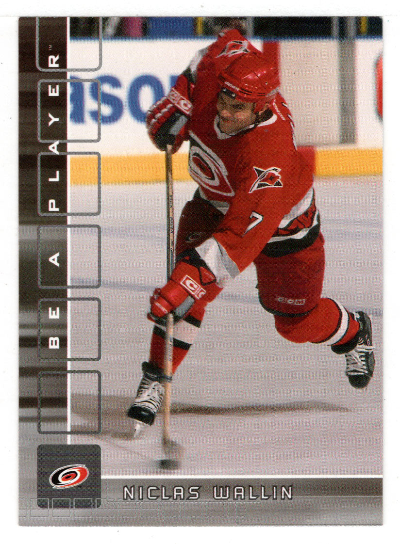 Niclas Wallin - Carolina Hurricanes (NHL Hockey Card) 2001-02 Be A Player Memorabilia # 280 Mint