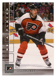 Mark Recchi - Philadelphia Flyers (NHL Hockey Card) 2001-02 Be A Player Memorabilia # 292 Mint