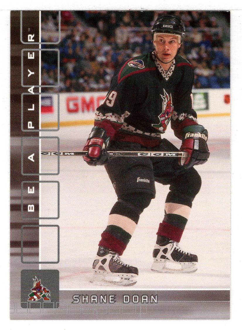 Shane Doan - Phoenix Coyotes (NHL Hockey Card) 2001-02 Be A Player Memorabilia # 293 Mint