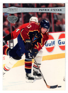 Patrik Stefan - Atlanta Thrashers (NHL Hockey Card) 2001-02 Topps Stadium Club # 74 Mint