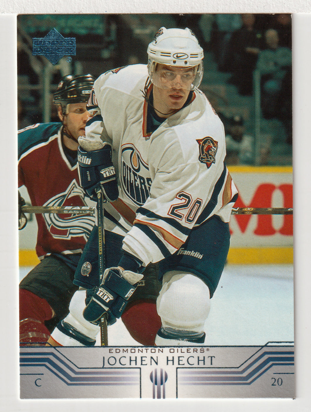 Jochen Hecht - Edmonton Oilers (NHL Hockey Card) 2001-02 Upper Deck # 297 Mint
