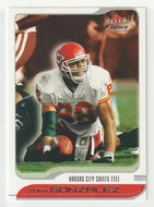 Tony Gonzalez - Kansas City Chiefs (NFL Football Card) 2001 Fleer Focus # 21 Mint