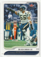 Junior Seau - San Diego Chargers (NFL Football Card) 2001 Fleer Focus # 88 Mint