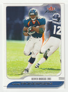 Mike Anderson - Denver Broncos (NFL Football Card) 2001 Fleer Focus # 98 Mint