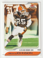 Kevin Johnson - Cleveland Browns (NFL Football Card) 2001 Fleer Focus # 101 Mint