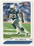 Darrell Jackson - Seattle Seahawks (NFL Football Card) 2001 Fleer Focus # 116 Mint
