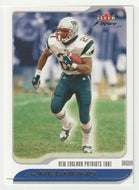 J.R. Redmond - New England Patriots (NFL Football Card) 2001 Fleer Focus # 134 Mint