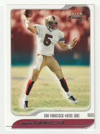 Jeff Garcia - San Francisco 49ers (NFL Football Card) 2001 Fleer Focus # 156 Mint