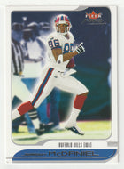 Jeremy McDaniel - Buffalo Bills (NFL Football Card) 2001 Fleer Focus # 175 Mint
