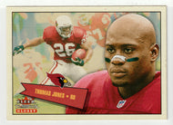 Thomas Jones - Arizona Cardinals (NFL Football Card) 2001 Fleer Tradition Glossy # 1 Mint