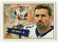 Kurt Warner - St. Louis Rams (NFL Football Card) 2001 Fleer Tradition Glossy # 67 Mint