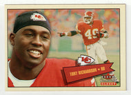 Tony Richardson - Kansas City Chiefs (NFL Football Card) 2001 Fleer Tradition Glossy # 221 Mint