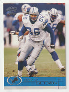 David Sloan - Detroit Lions (NFL Football Card) 2001 Pacific # 156 Mint