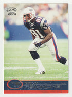 Tony Simmons - New England Patriots (NFL Football Card) 2001 Pacific # 259 Mint
