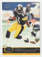 Troy Edwards - Pittsburgh Steelers (NFL Football Card) 2001 Pacific # 337 Mint