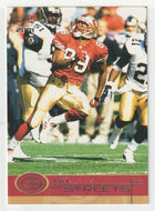 Tai Streets - San Francisco 49ers (NFL Football Card) 2001 Pacific # 390 Mint