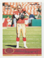Justin Swift - San Francisco 49ers (NFL Football Card) 2001 Pacific # 391 Mint
