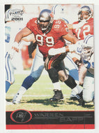 Warren Sapp - Tampa Bay Buccaneers (NFL Football Card) 2001 Pacific # 416 Mint