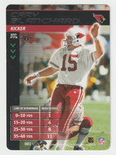 Load image into Gallery viewer, Cary Blanchard - Arizona Cardinals (NFL Football Card) 2001 Showdown - 2002 1st Edition # 1 Mint
