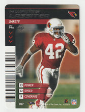 Load image into Gallery viewer, Kwamie Lassiter - Arizona Cardinals (NFL Football Card) 2001 Showdown - 2002 1st Edition # 7 Mint

