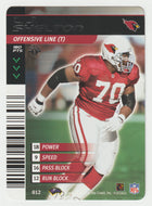 L.J. Shelton - Arizona Cardinals (NFL Football Card) 2001 Showdown - 2002 1st Edition # 12 Mint