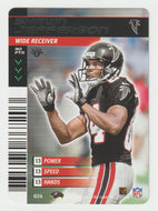 Shawn Jefferson - Atlanta Falcons (NFL Football Card) 2001 Showdown - 2002 1st Edition # 24 Mint