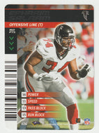 Ephraim Salaam RC - Atlanta Falcons (NFL Football Card) 2001 Showdown - 2002 1st Edition # 26 Mint