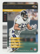 Jamie Sharper - Baltimore Ravens (NFL Football Card) 2001 Showdown - 2002 1st Edition # 42 Mint