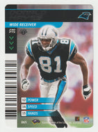 Donald Hayes - Carolina Panthers (NFL Football Card) 2001 Showdown - 2002 1st Edition # 65 Mint