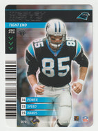 Wesley Walls - Carolina Panthers (NFL Football Card) 2001 Showdown - 2002 1st Edition # 70 Mint
