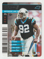 Reggie White - Carolina Panthers (NFL Football Card) 2001 Showdown - 2002 1st Edition # 71 Mint