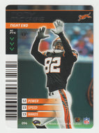 Tony McGee - Cincinnati Bengals (NFL Football Card) 2001 Showdown - 2002 1st Edition # 94 Mint