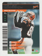 Peter Warrick - Cincinnati Bengals (NFL Football Card) 2001 Showdown - 2002 1st Edition # 99 Mint