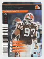 Stalin Colinet - Cleveland Browns (NFL Football Card) 2001 Showdown - 2002 1st Edition # 102 Mint