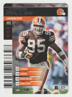 Jamir Miller - Cleveland Browns (NFL Football Card) 2001 Showdown - 2002 1st Edition # 109 Mint
