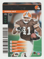 Travis Prentice - Cleveland Browns (NFL Football Card) 2001 Showdown - 2002 1st Edition # 112 Mint